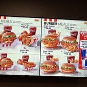 KFC Mid Valley menu page 1