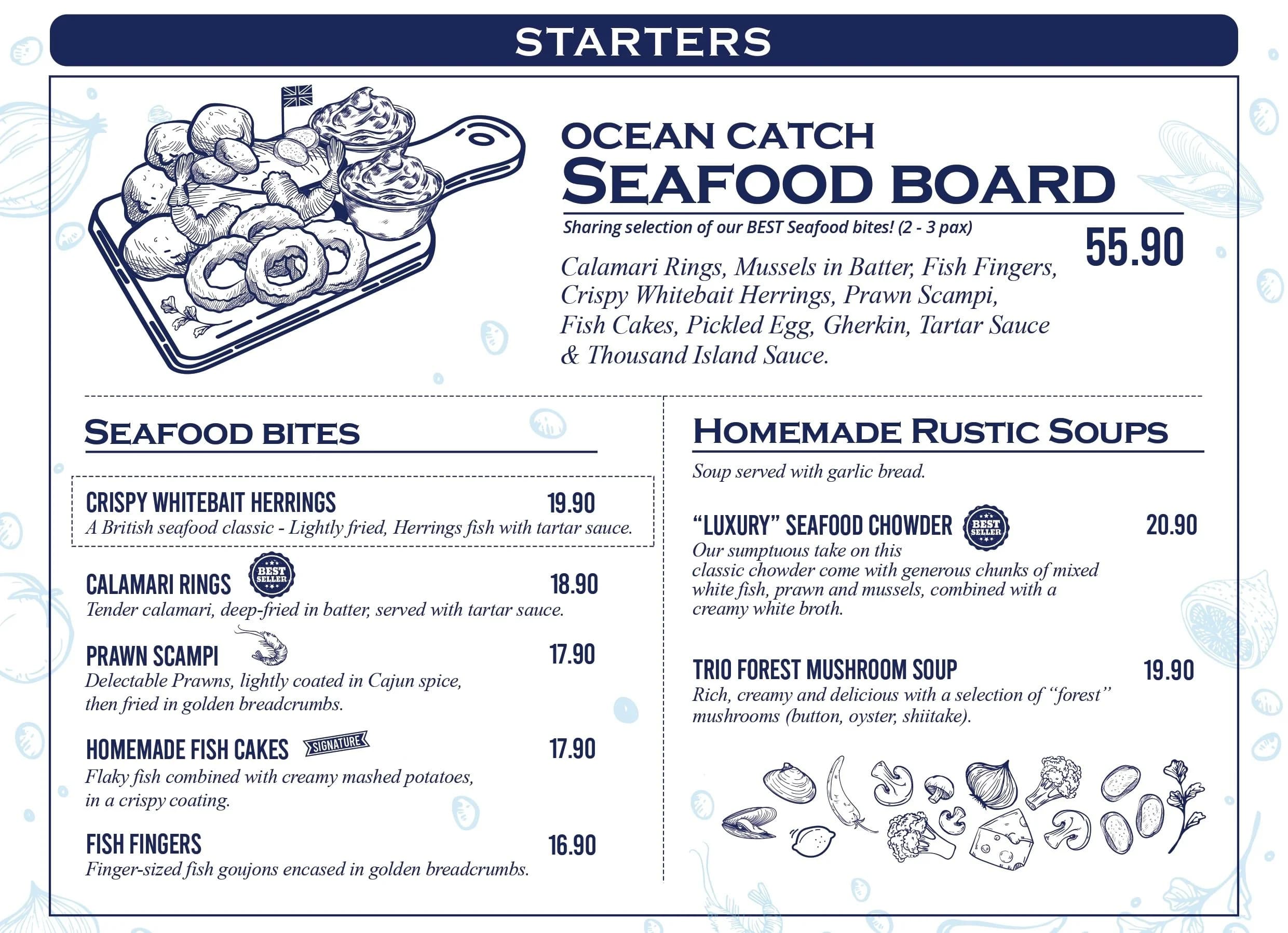 Cor Blimey! To Go - The Campus Ampang menu page 1