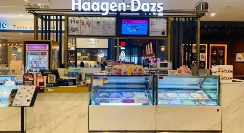 Häagen-Dazs restaurant