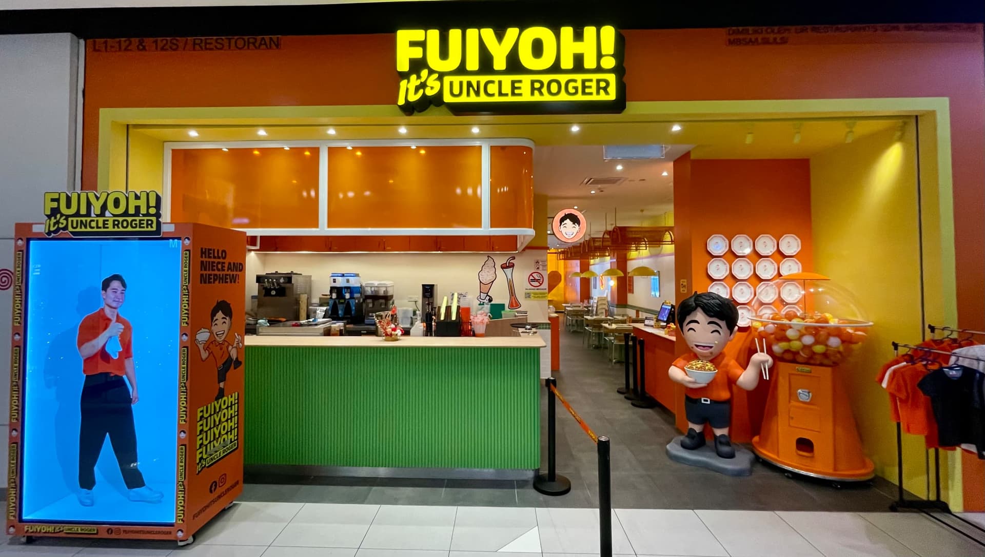 FUIYOH! It’s UNCLE ROGER @ Central i-City Mall restaurant